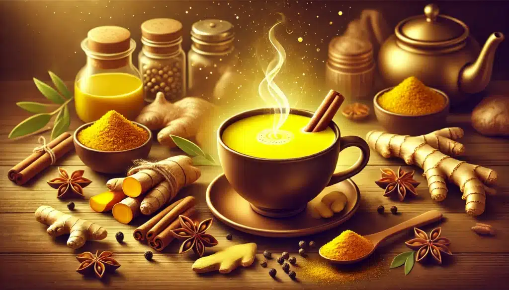 Goldene Milch: Das Elixier für Gesundheit & Wohlbefinden 1 Goldene Milch